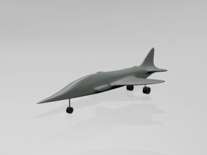 jet fighter 04 3D Modell