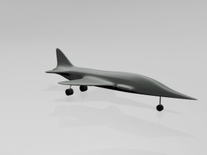 jet fighter 04 3D Modell