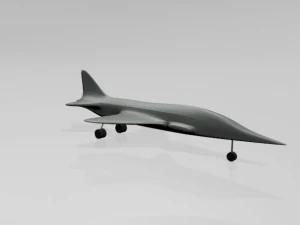 Jet fighter 04 3D Model