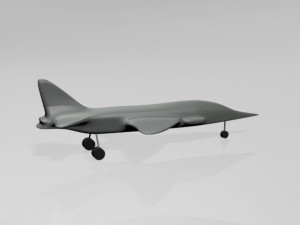 jet fighter 04 3D Modell