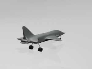 jet fighter 04 3D Modell