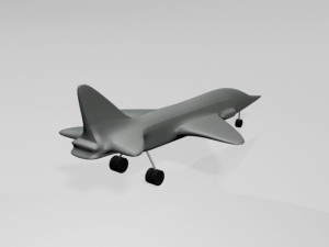 jet fighter 04 3D Modell