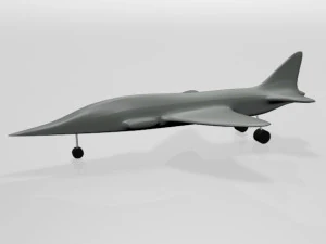 Jet fighter 04 3D Model