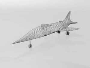 Jet fighter 04 3D Model