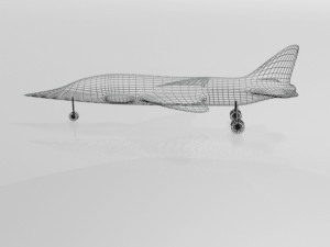 jet fighter 04 3D Modell