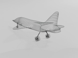 jet fighter 04 3D Modell