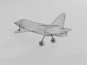 Jet fighter 04 3D Model