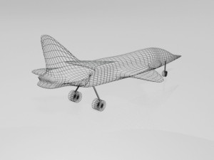 jet fighter 04 3D Modell