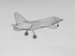 Jet fighter 04 3D Model