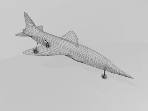 Jet fighter 04 3D Model