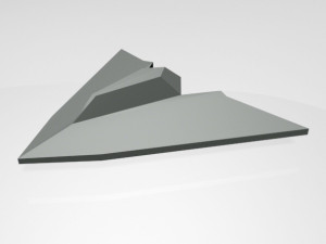 spaceship 03 3Dモデル