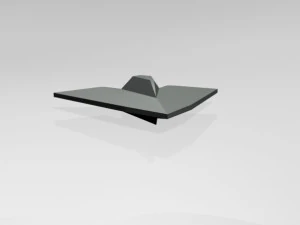 Spaceship 03 3D Model