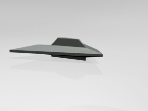 spaceship 03 3D Model