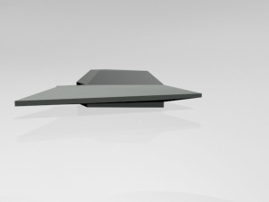 spaceship 03 3D Model
