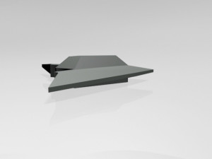 spaceship 03 3D Model