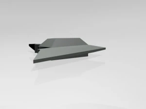 Spaceship 03 3D Model