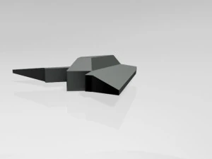 Spaceship 03 3D Model