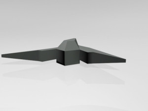 spaceship 03 3D Model