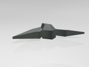 spaceship 03 3D Model