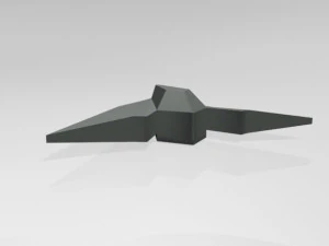 Spaceship 03 3D Model
