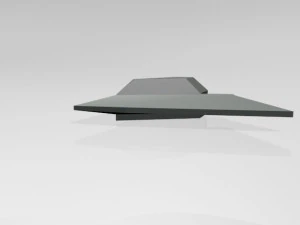 Spaceship 03 3D Model