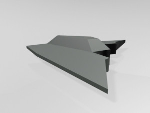 spaceship 03 3D Model