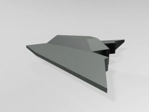 Spaceship 03 3D Model