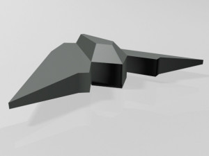 spaceship 03 3D Model
