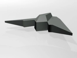 Spaceship 03 3D Model