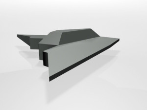 spaceship 03 3D Model