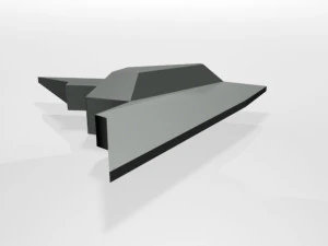 Spaceship 03 3D Model