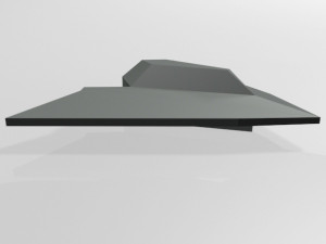 spaceship 03 3D Model