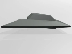 Spaceship 03 3D Model