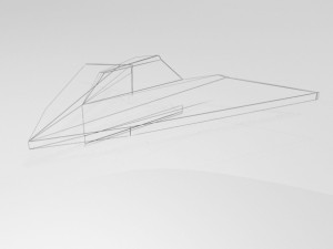 spaceship 03 3D Model