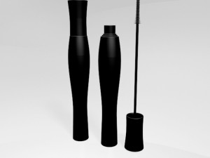false lash effect mascara 01 Model 3D