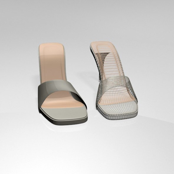 Slipper Sandals Travel 3d Illustration, Pink, Creative, Modern PNG  Transparent Image and Clipart for Free Download