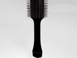Hair dryer and volumizer brush 01 3D Model