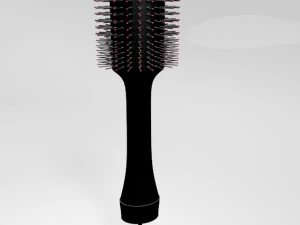 Hair dryer and volumizer brush 01 3D Model