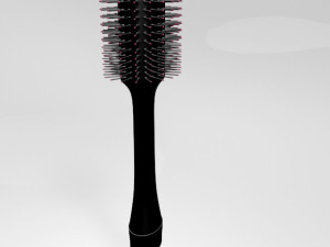 hair dryer and volumizer brush 01 Modèle 3D