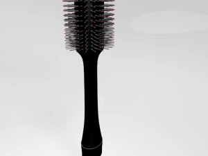 Hair dryer and volumizer brush 01 3D Model