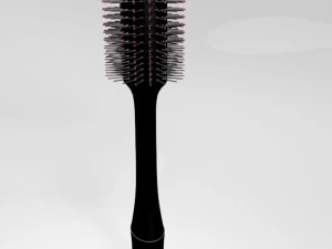Hair dryer and volumizer brush 01 3D Model