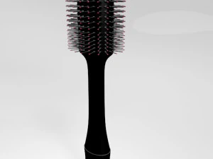 Hair dryer and volumizer brush 01 3D Model