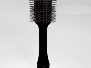 Hair dryer and volumizer brush 01 3D Model