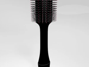 Hair dryer and volumizer brush 01 3D Model