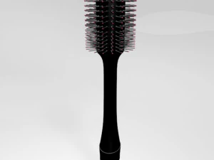 Hair dryer and volumizer brush 01 3D Model