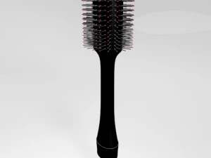 Hair dryer and volumizer brush 01 3D Model