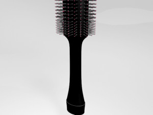hair dryer and volumizer brush 01 Modèle 3D