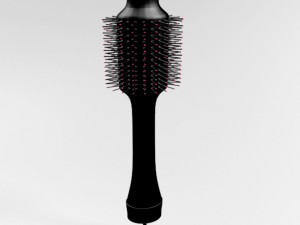 hair dryer and volumizer brush 01 Modèle 3D