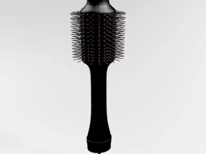 Hair dryer and volumizer brush 01 3D Model