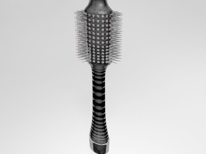 hair dryer and volumizer brush 01 Modèle 3D
